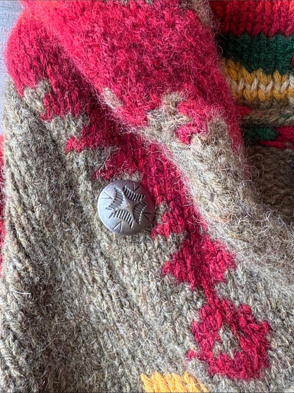 Ralph Lauren Aztec Sweater - Picture 6 of 6